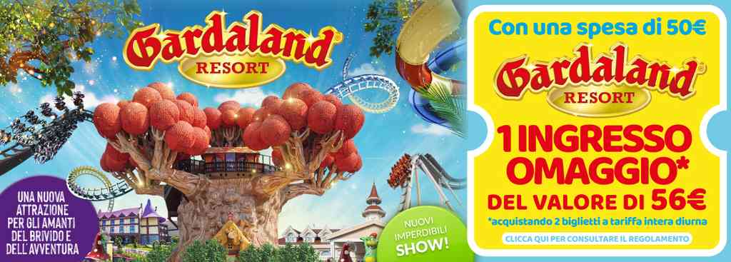 Come ottenere i biglietti omaggio per Gardaland