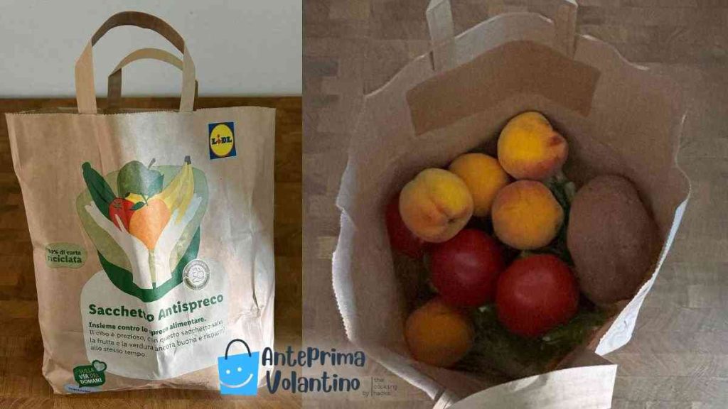 Come funziona il sacchetto antispreco Lidl e il prezzo