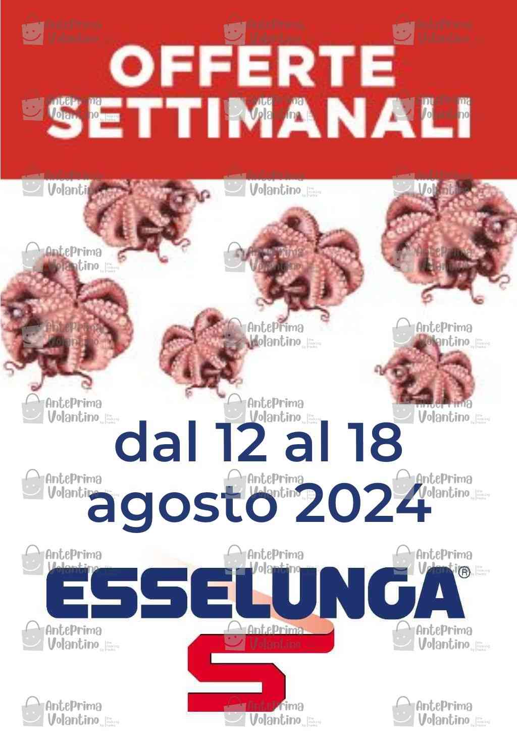 Esselunga offerte settimanali sul fresco dal 12 al 18 agosto 2024