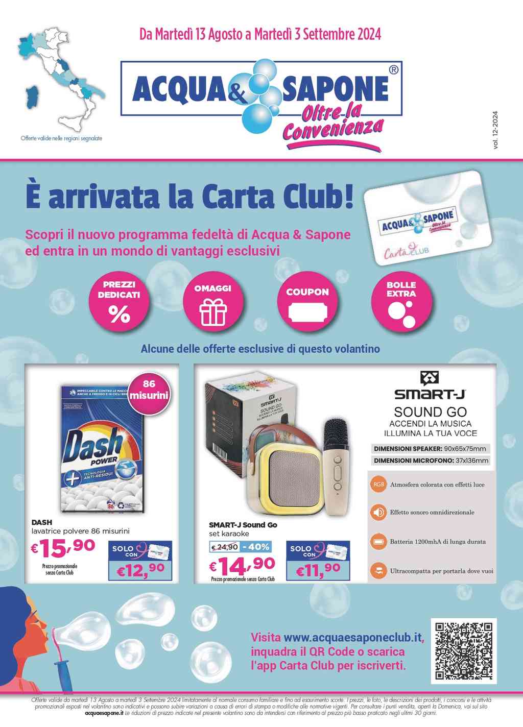 Volantino Acqua e Sapone fino al 3 settembre 2024