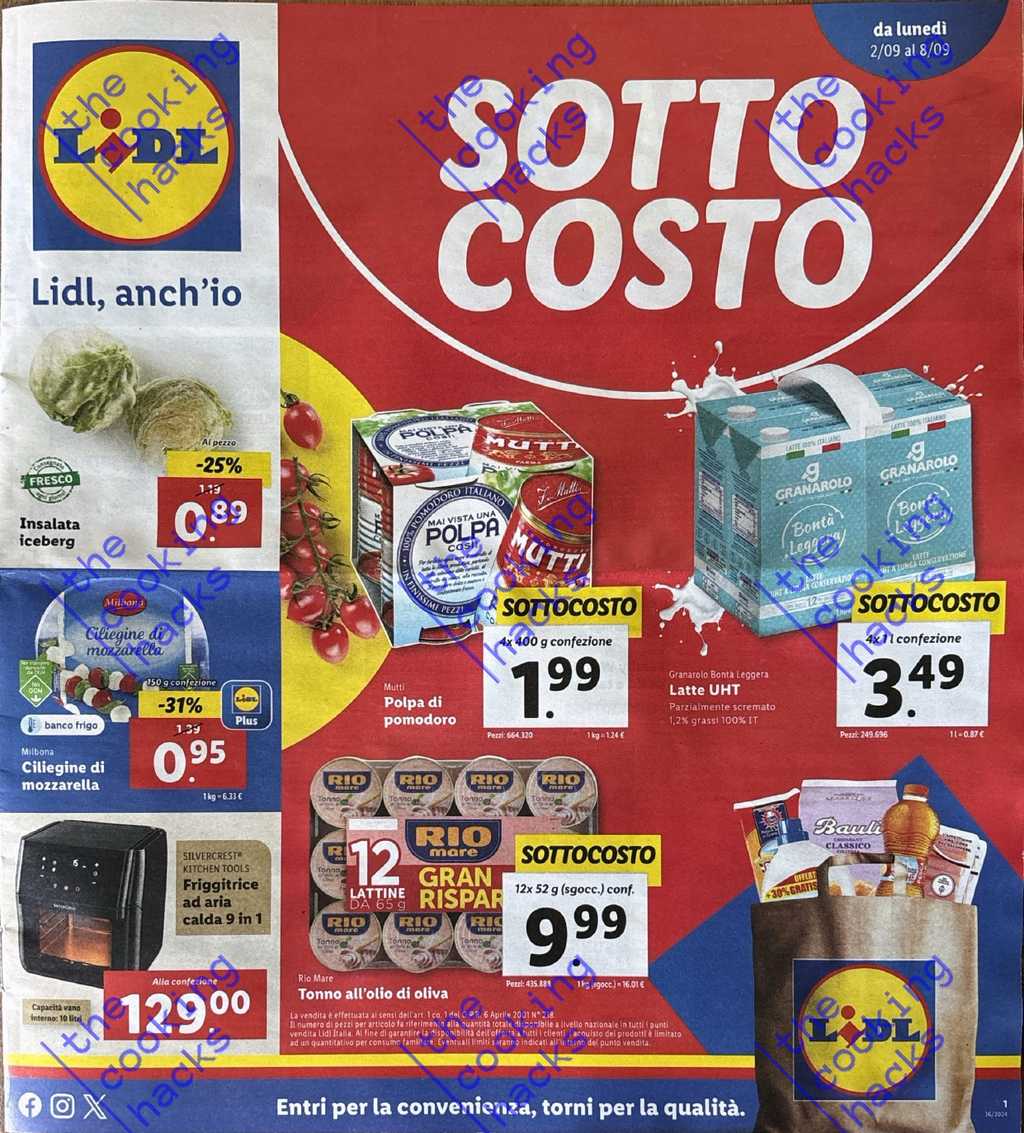Volantino Lidl Dal 2 Settembre 2024