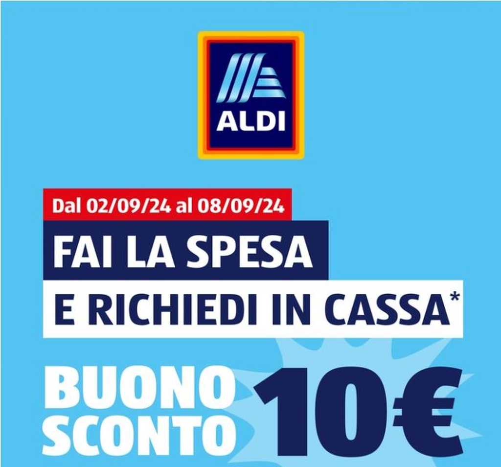 Aldi e la promozione del buono sconto per far fronte al caro vita
