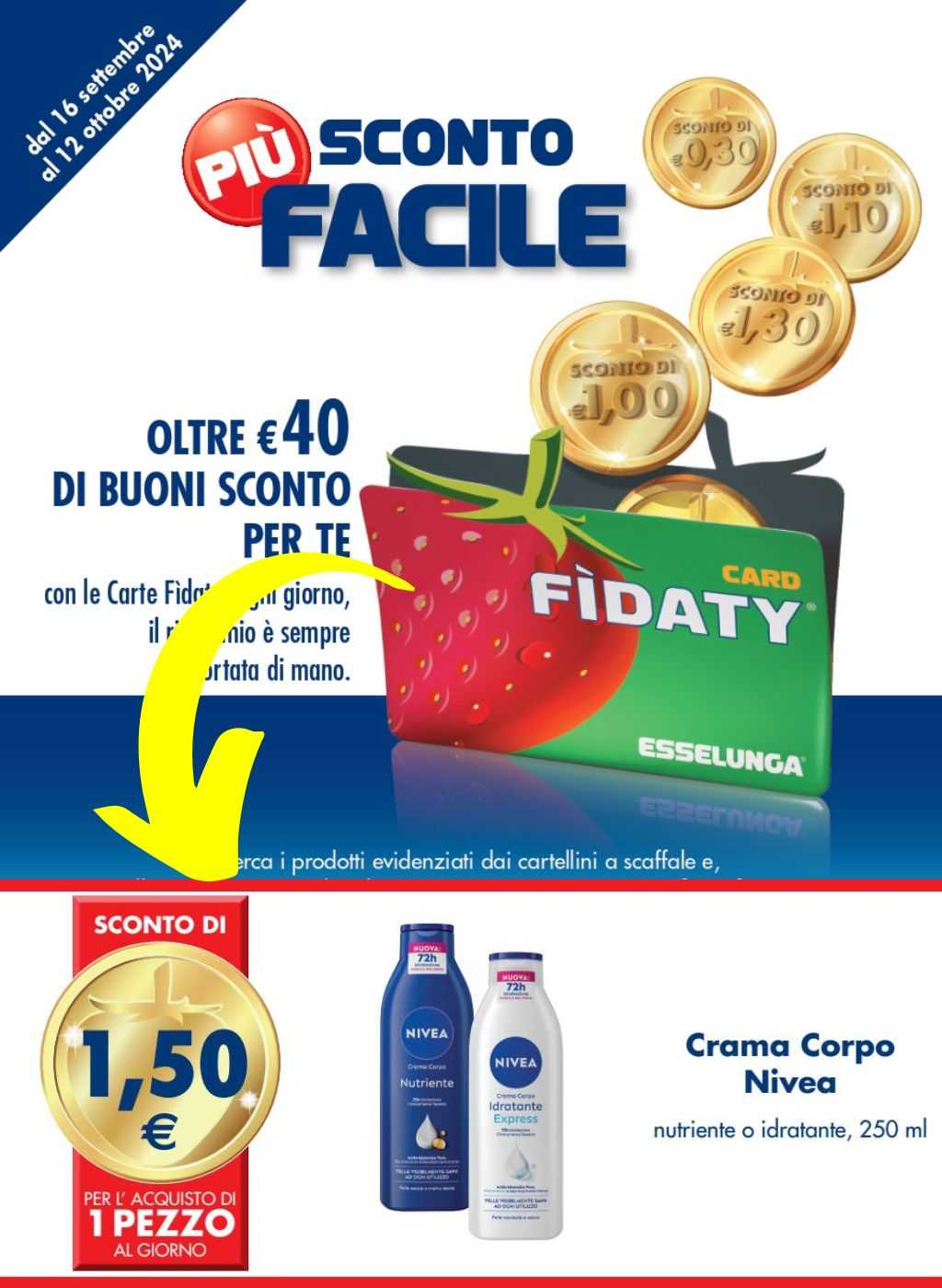 Le consumatrici lo apprezzano: Crema Corpo Nivea per pelle morbida e nutrita - In offerta da Esselunga con 1,50€ di sconto al giorno!