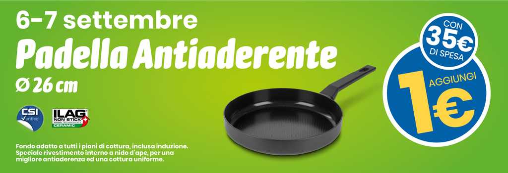 In arrivo la promozione per la padella dei desideri di Eurospin: ecco quando e come averla!