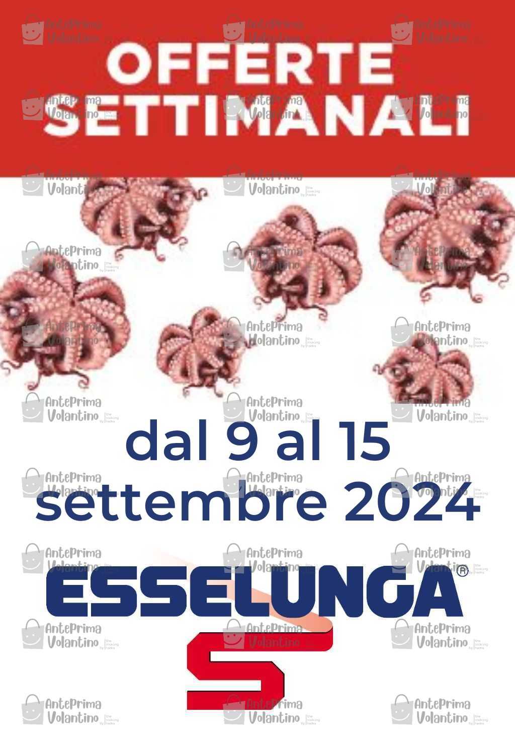 Offerte Esselunga: sconti su frutta, verdura, carne e pesce freschi dal 9 al 15 settembre 2024