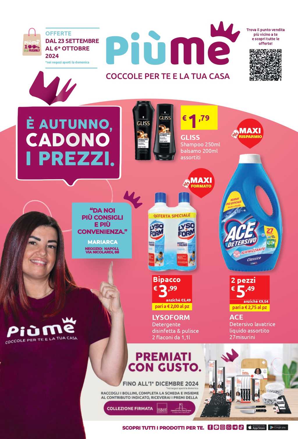 Volantino PiùMe dal 23 settembre al 6 ottobre 2024
