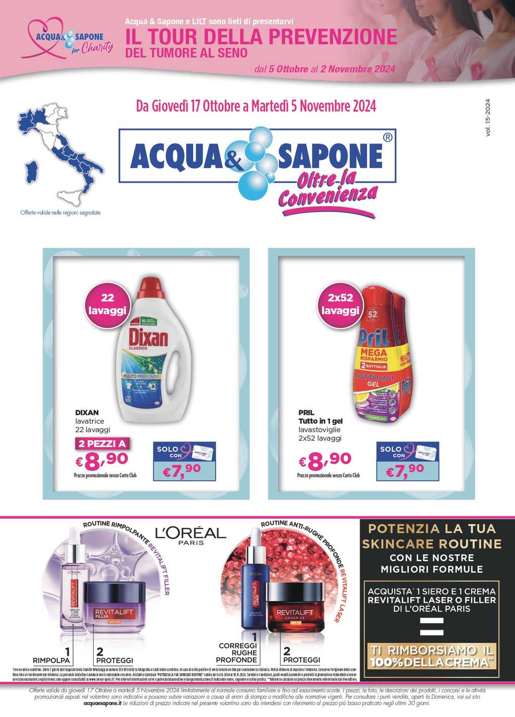 Le Offerte Acqua & Sapone dal 17 ottobre al 5 novembre 2024