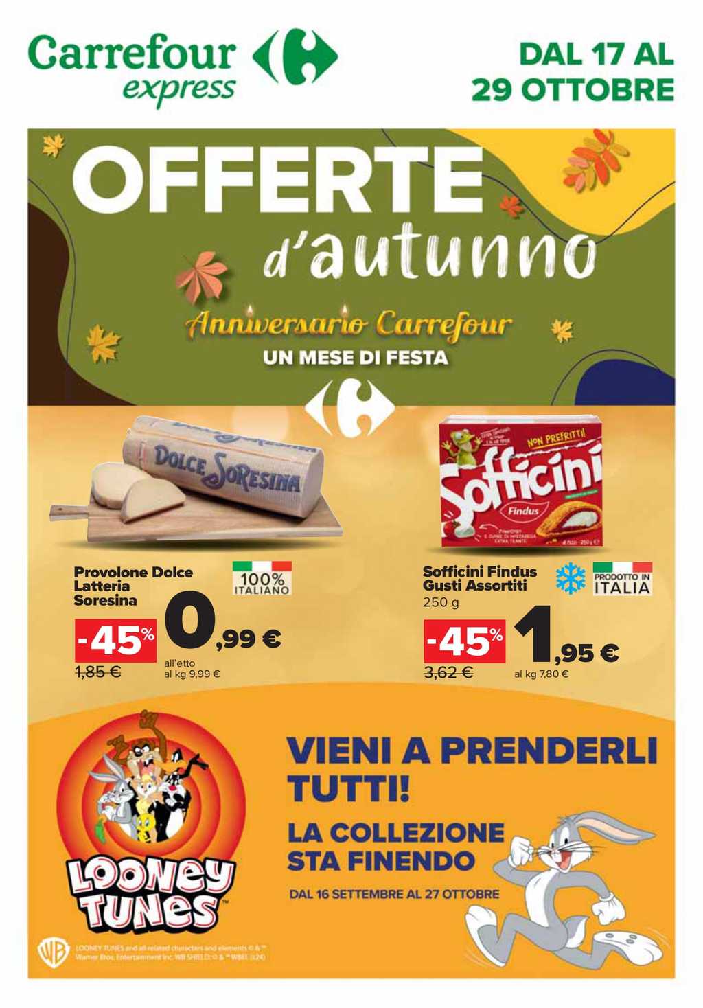 Carrefour Express: Le offerte d'Autunno da scoprire fino al 29 ottobre 2024