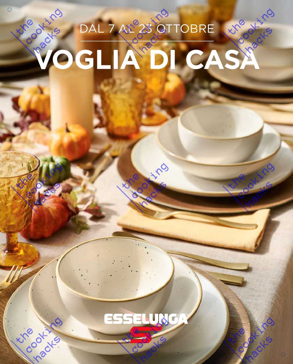 Nuovo volantino Esselunga Voglia di Casa dal 7 al 23 ottobre 2024