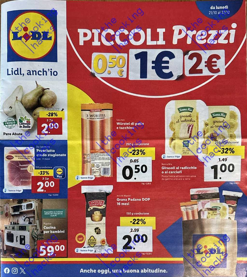 Volantino Lidl dal 21 al 27 ottobre 2024