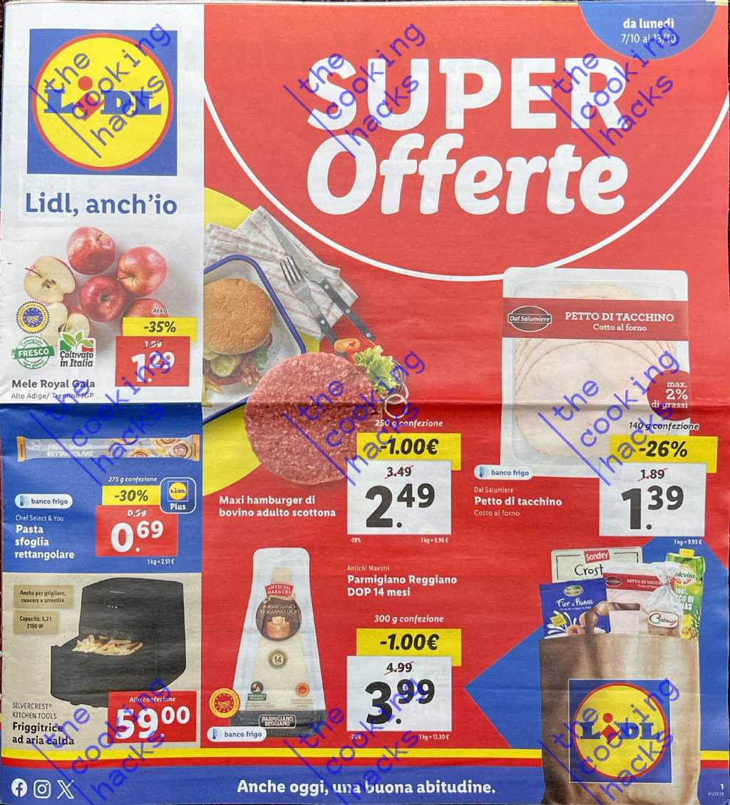 Volantino Lidl dal 7 al 13 ottobre 2024: Super Offerte