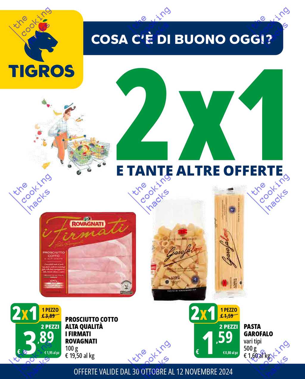 Volantino Tigros dal 30 ottobre al 12 novembre 2024