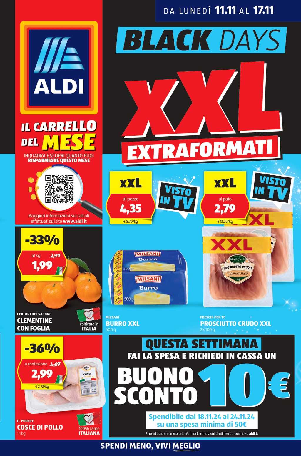 Volantino Aldi dal 11 al 17 novembre 2024