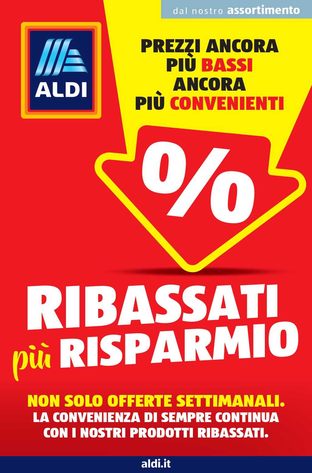 Volantino Aldi Prezzi più Bassi dal 4 novembre 2024