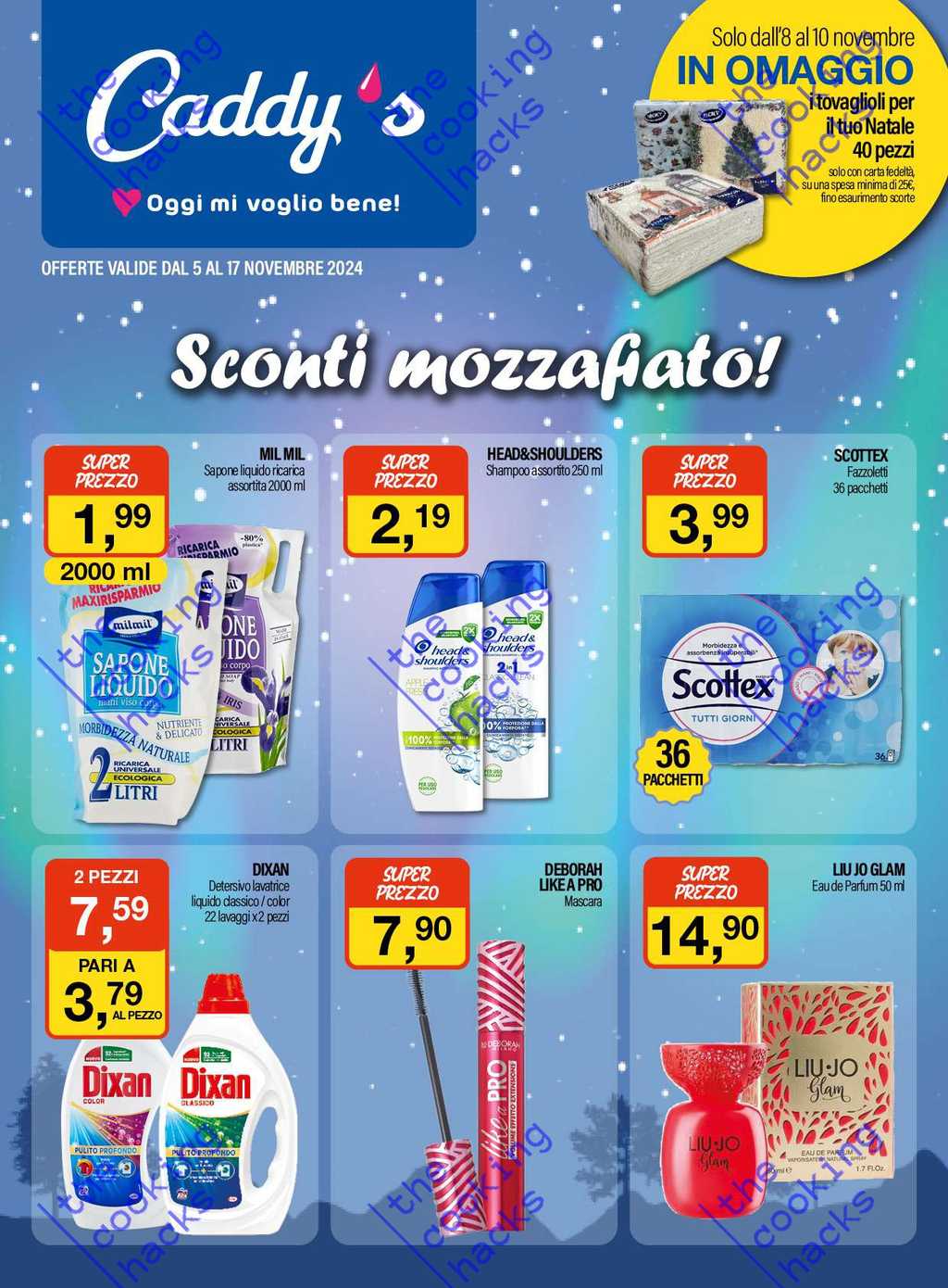 Volantino Caddy’s dal 5 al 17 novembre 2024