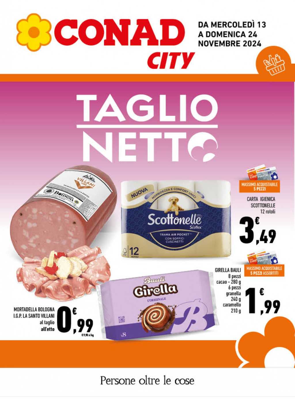 Volantino Conad City Campania dal 13 al 24 novembre 2024