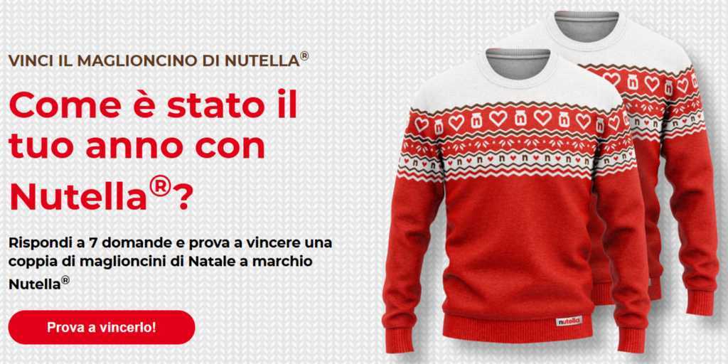 Concorso 2024: Come è stato il tuo anno con Nutella? su Anteprimavolantino.it