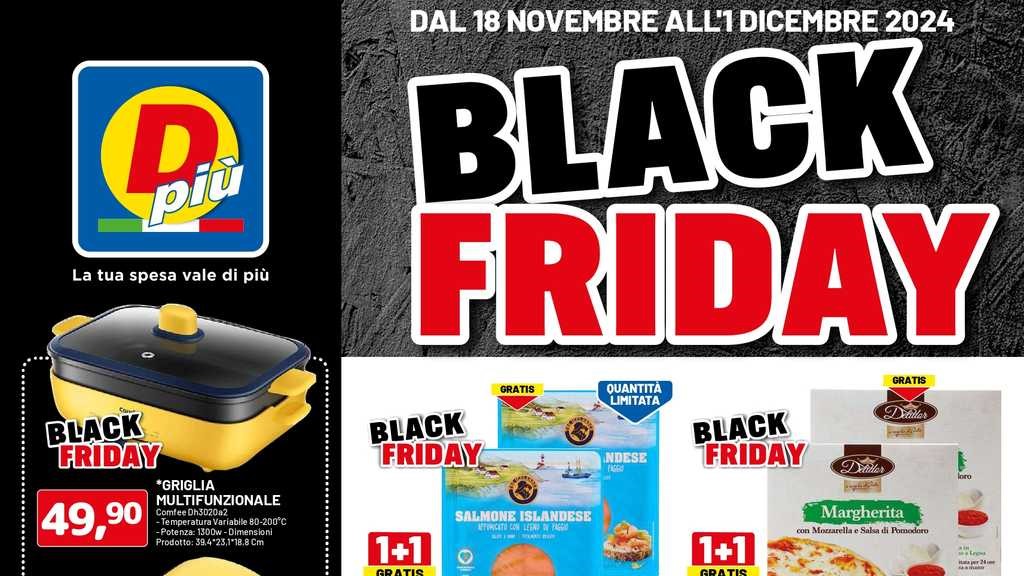 Volantino DPiù dal 18 novembre al 1 dicembre 2024 su Anteprimavolantino.it
