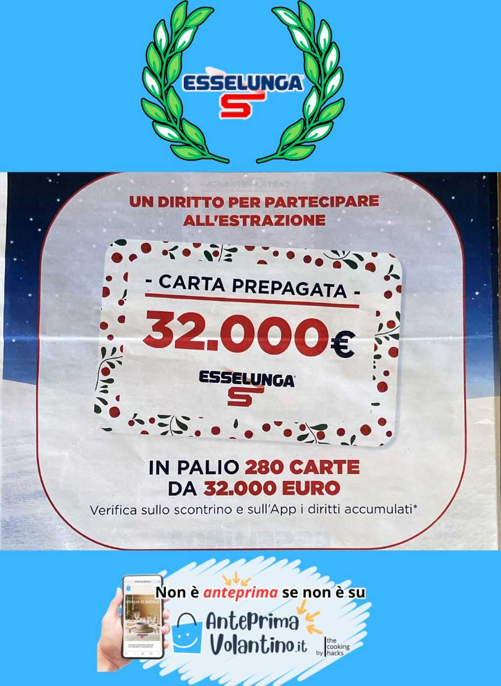 Esselunga regala 5 anni di spesa: l'opportunità da non perdere a Natale 2024