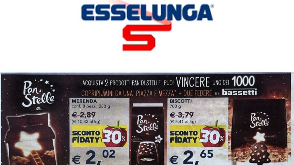 Concorso Pan di Stelle nel nuovo volantino Esselunga dal 2 dicembre 2024 su Anteprimavolantino.it