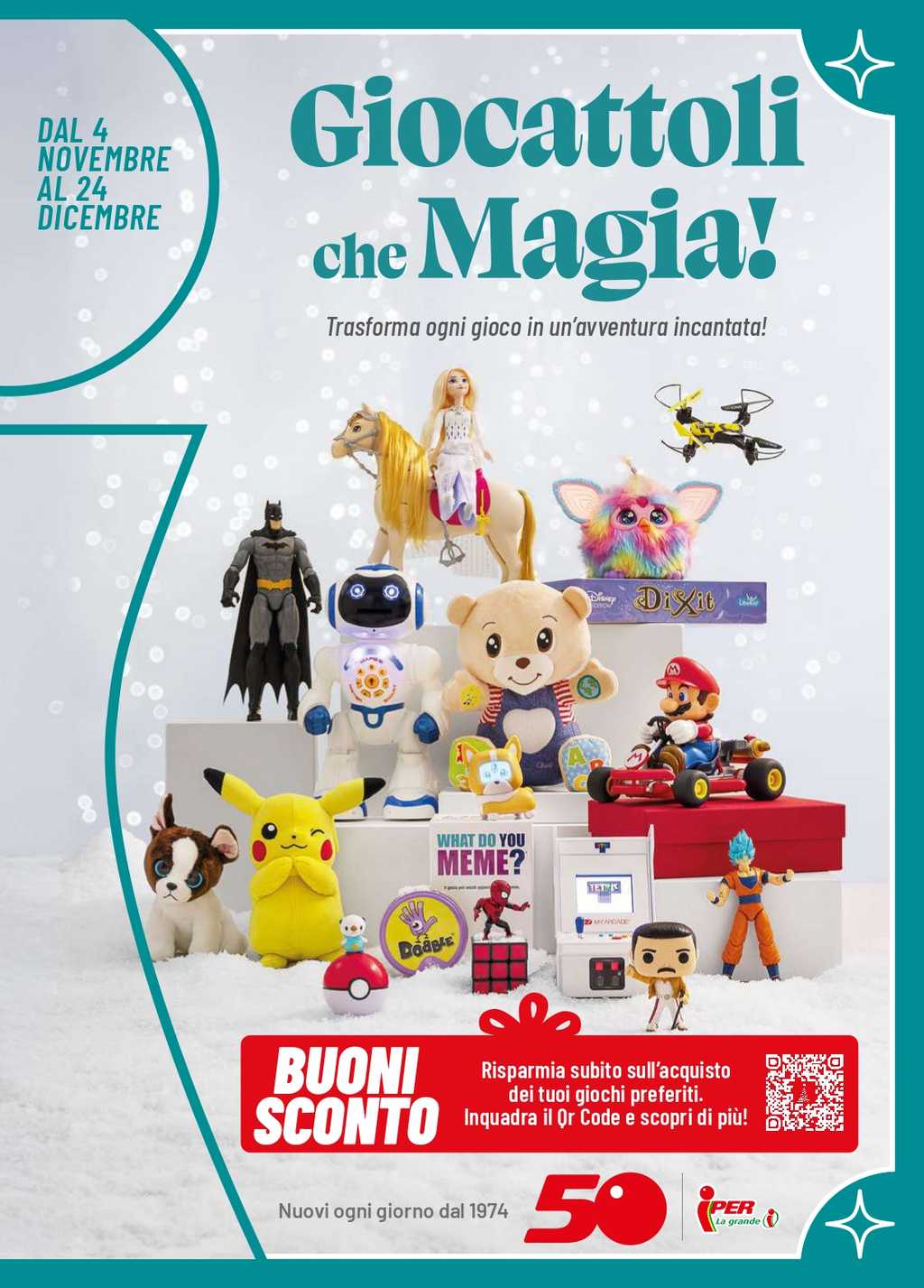 Volantino Iper La Grande I Giocattoli fino al 24 dicembre 2024