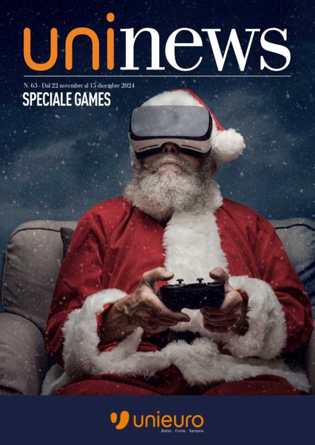 Volantino Unieuro Speciale Games dal 22 novembre al 15 dicembre 2024