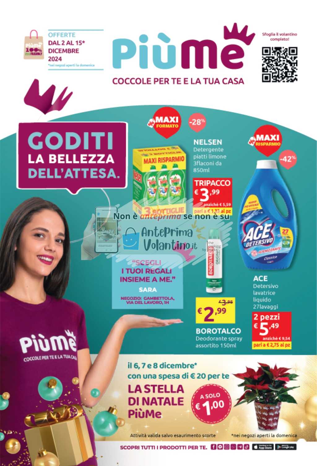 Volantino PiùMe dal 2 al 15 Dicembre 2024