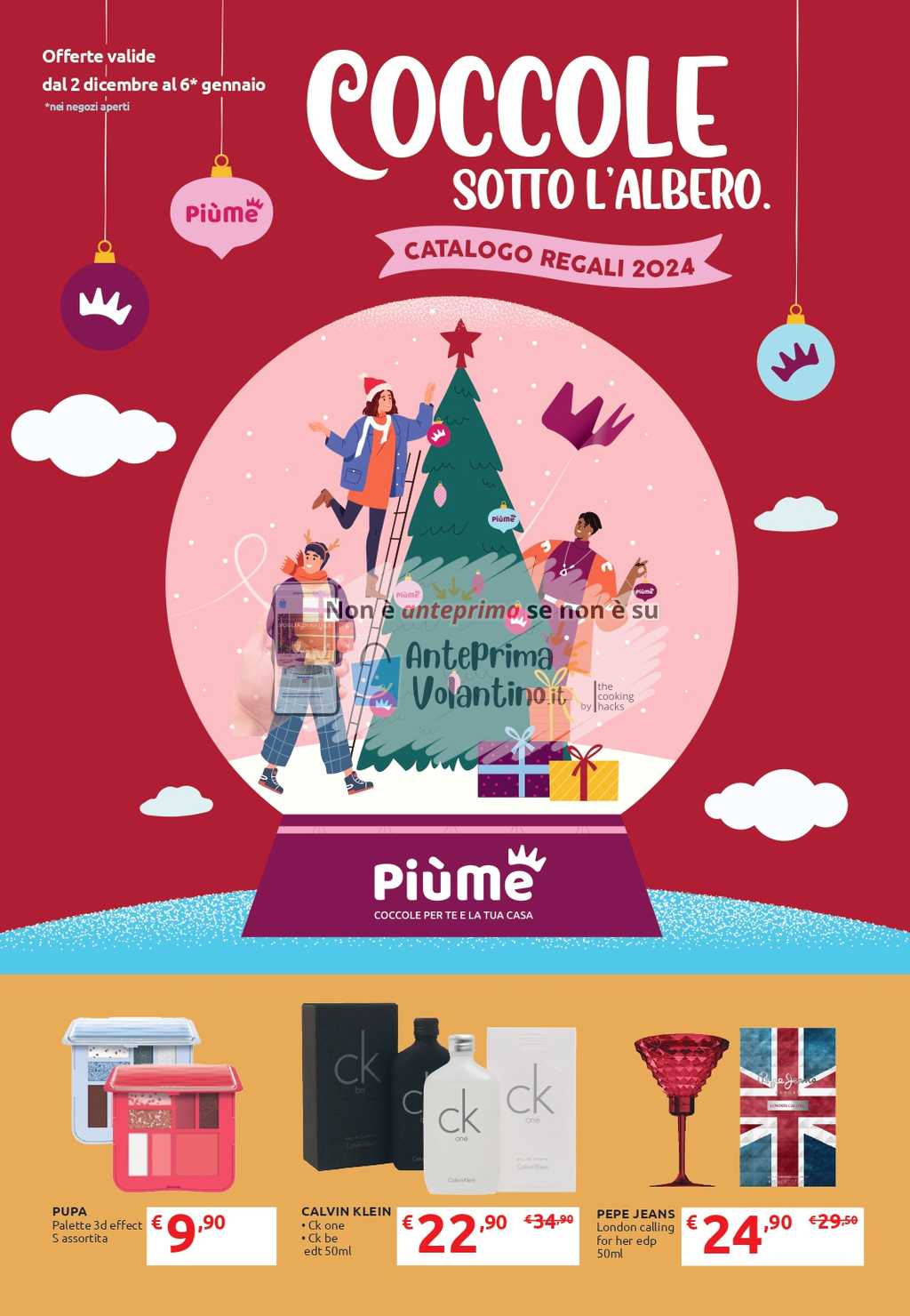 Volantino PiùMe Regali di Natale 2024