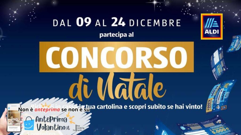 Concorso Natale Aldi 2024