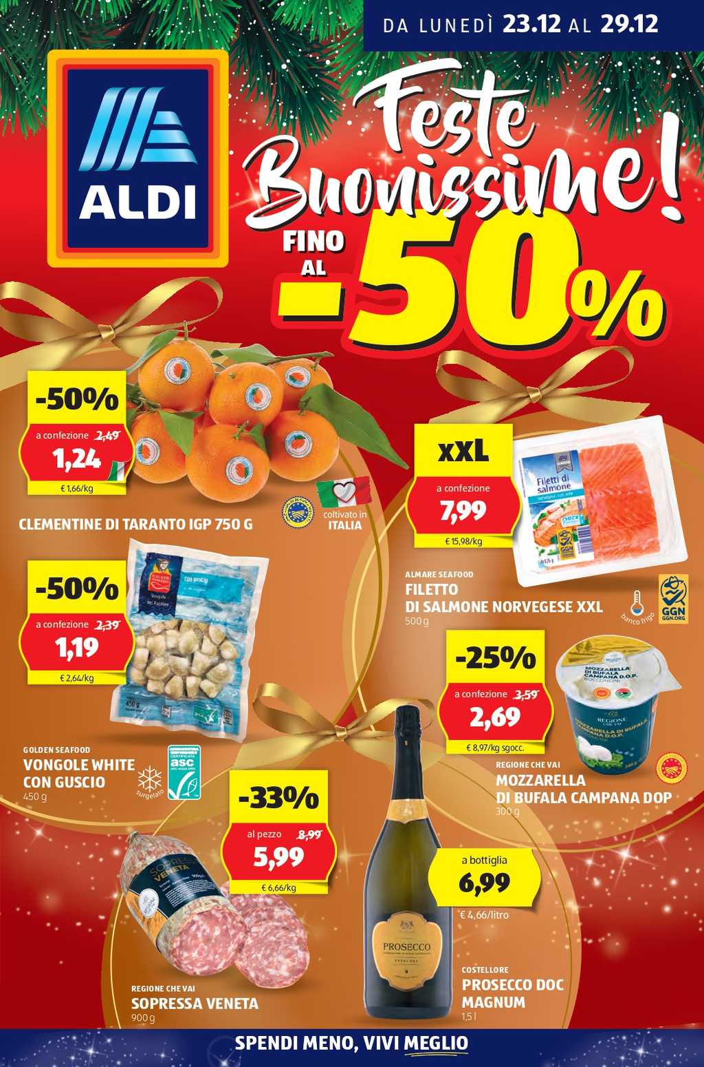 Volantino Aldi dal 23 al 29 dicembre 2024