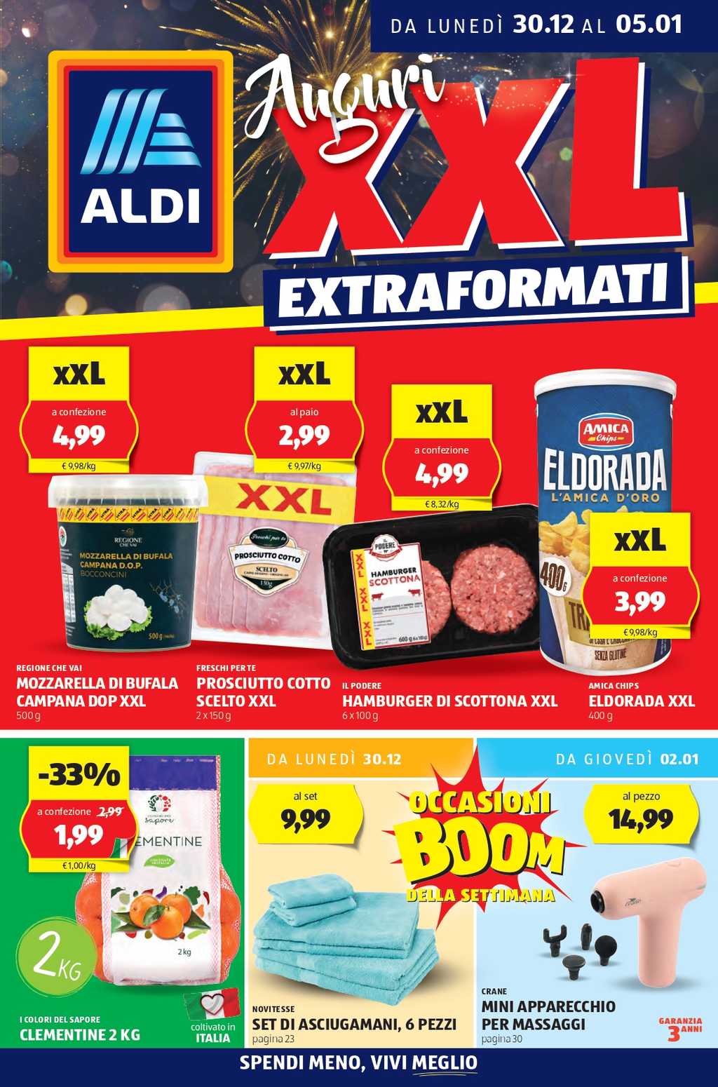 Volantino Aldi dal 30 dicembre 2024 al 5 gennaio 2025