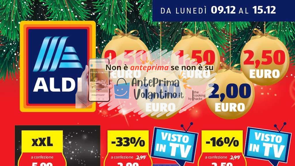 Volantino Aldi dal 9 al 15 dicembre 2024 su Anteprimavolantino.it