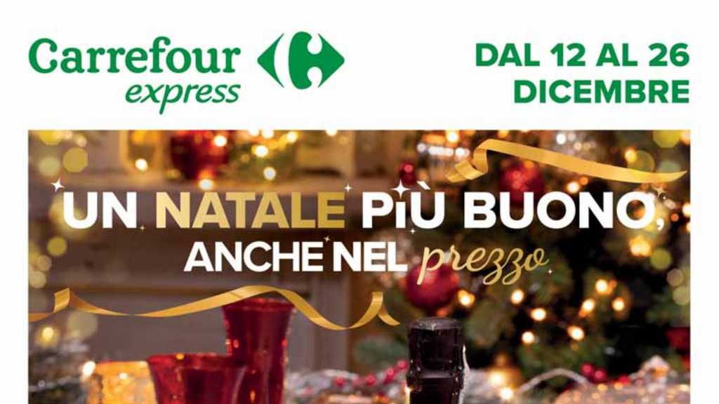 Volantino Carrefour Express dal 12 al 26 dicembre 2024 su Anteprimavolantino.it