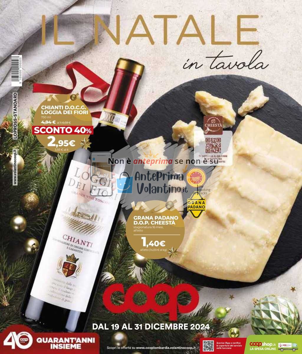 Volantino Coop dal 19 al 31 dicembre 2024