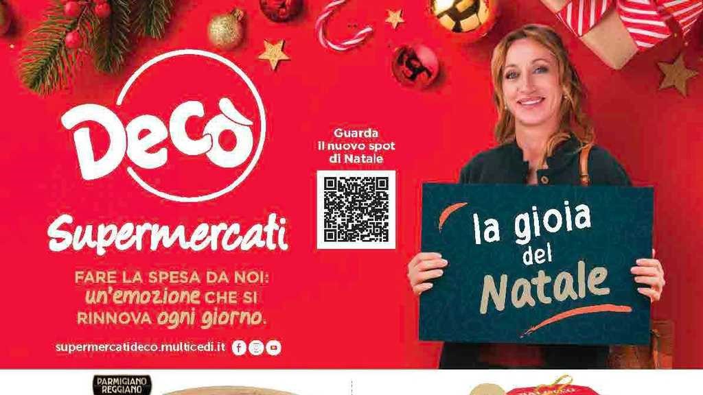 Volantino Decò Supermercati dal 13 al 25 dicembre 2024 su Anteprimavolantino.it