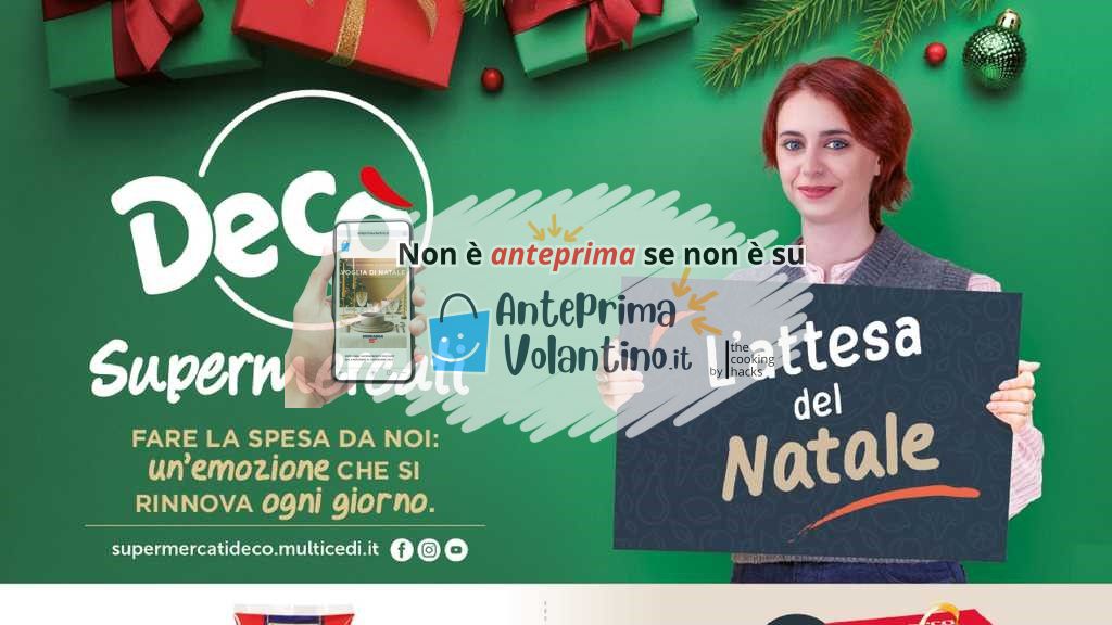 Volantino Decò Supermercati dal 3 al 12 dicembre 2024 su Anteprimavolantino.it