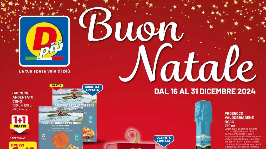Volantino DPiù dal 16 dicembre 2024 su Anteprimavolantino.it