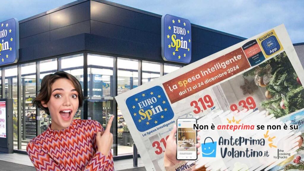 Anteprima Volantino Eurospin dal 12 dicembre 2024