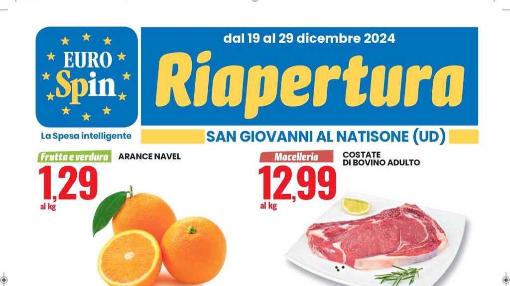Eurospin a San Giovanni al Natisone 