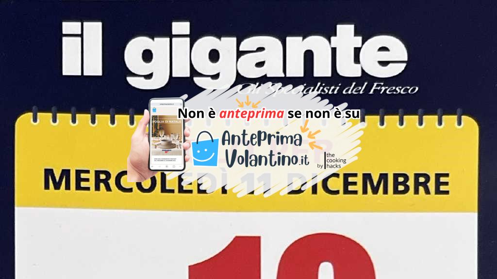 Il Gigante: il buono sconto su Anteprimavolantino.it