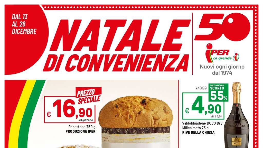 Volantino Iper dal 13 al 26 dicembre 2024 su Anteprimavolantino.it