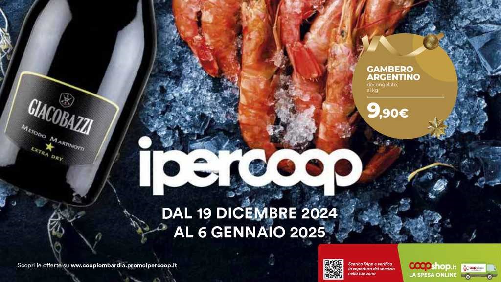 Volantino Ipercoop Natale 2024 