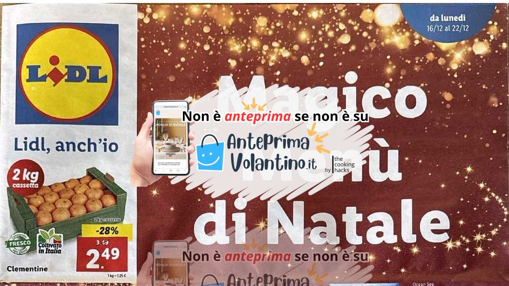 Volantino Lidl dal 16 al 22 dicembre 2024 su Anteprimavolantino.it