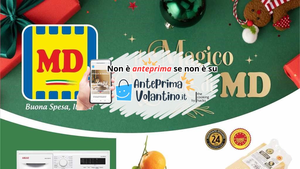 Volantino MD dal 16 al 26 dicembre 2024 su Anteprimavolantino.it