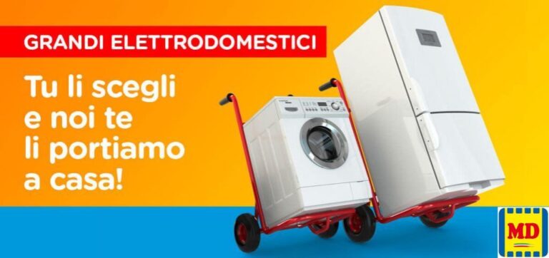 Pochi conoscono il servizio di consegna a domicilio di elettrodomestici MD