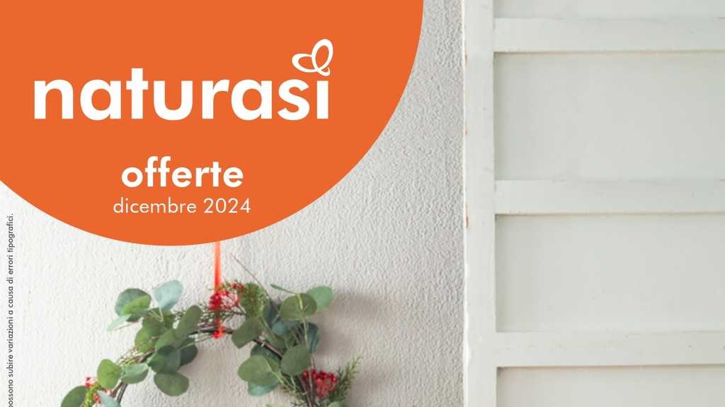 Volantino Naturasì Dicembre 2024 su Anteprimavolantino.it