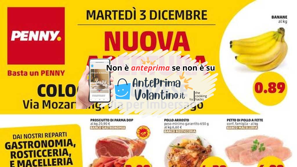 Nuova apertura di Penny a Cologno Monzese su Anteprimavolantino.it