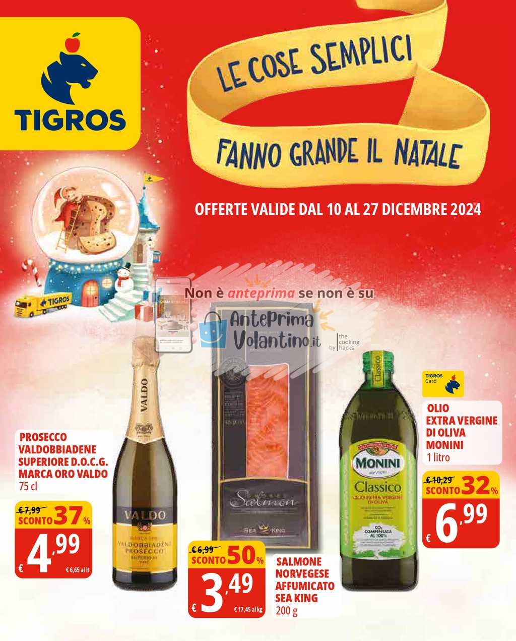 Volantino Tigros dal 10 al 27 Dicembre 2024