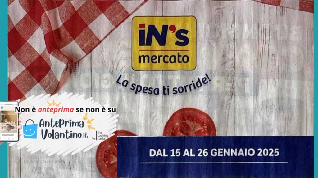Volantino In's Mercato dal 15 al 26 gennaio 2025