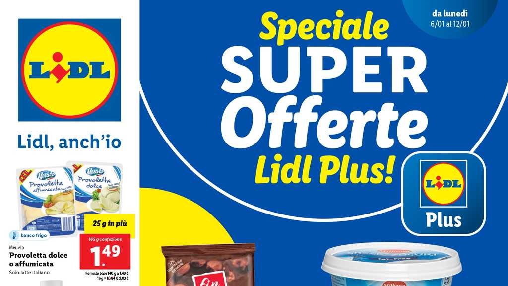 Volantino Lidl Plus